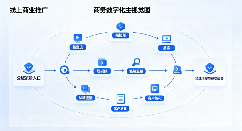 巴塘县线上商业推广怎么做？全域流量闭环搭建与低成本转化实战指南